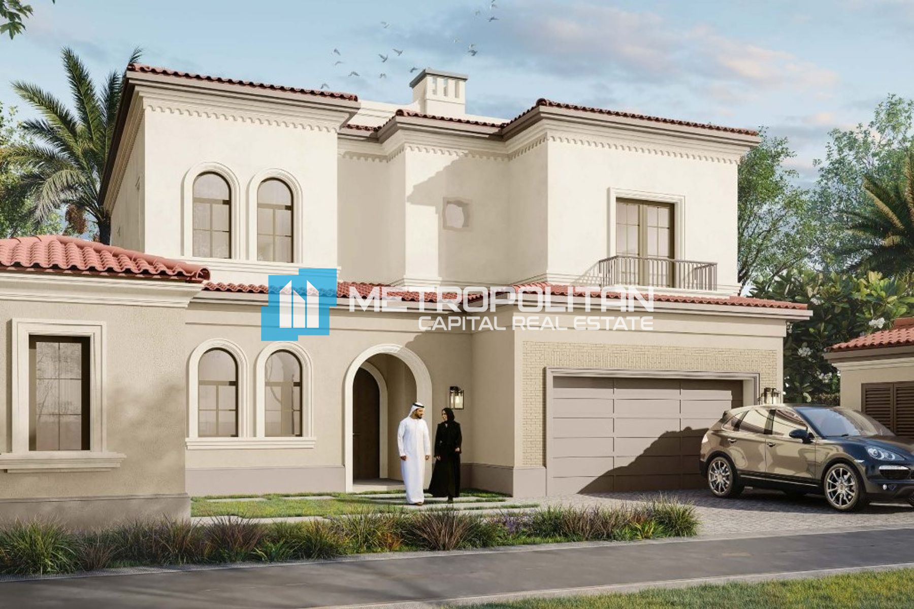 3BR Villa for Rent in Bloom Living, Khalifa City - MCR-8128