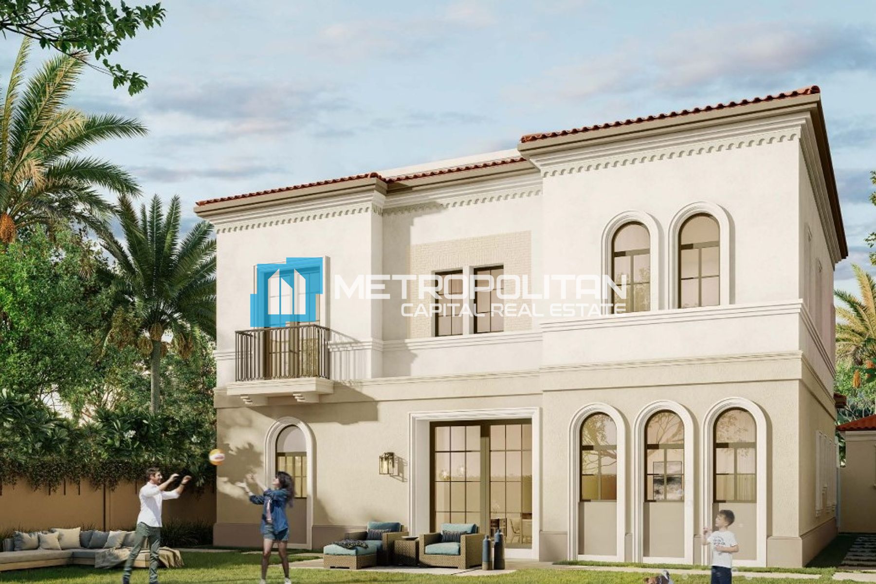 3BR Villa for Rent in Bloom Living, Khalifa City - MCR-8128