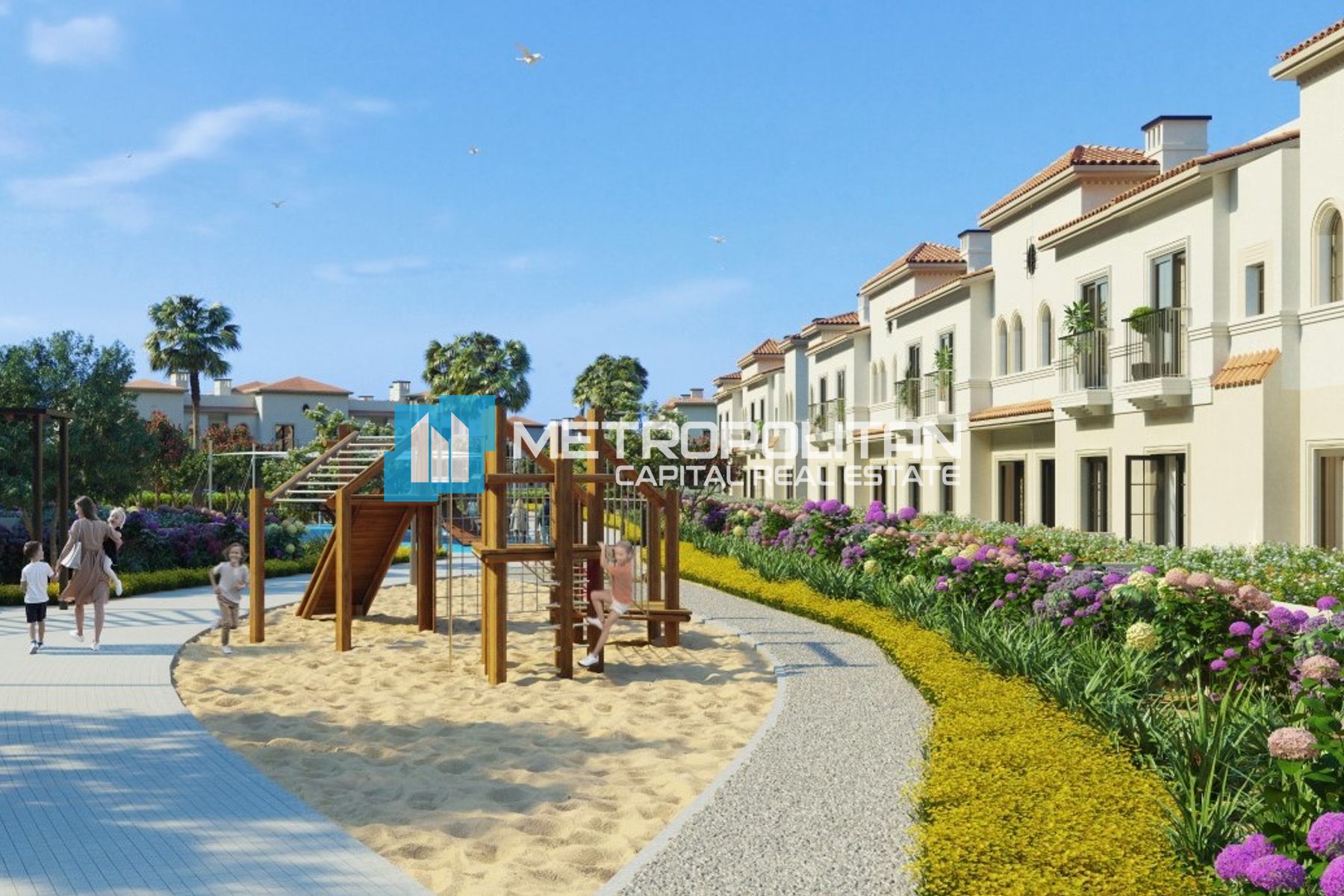 3BR Villa for Rent in Bloom Living, Khalifa City - MCR-8128