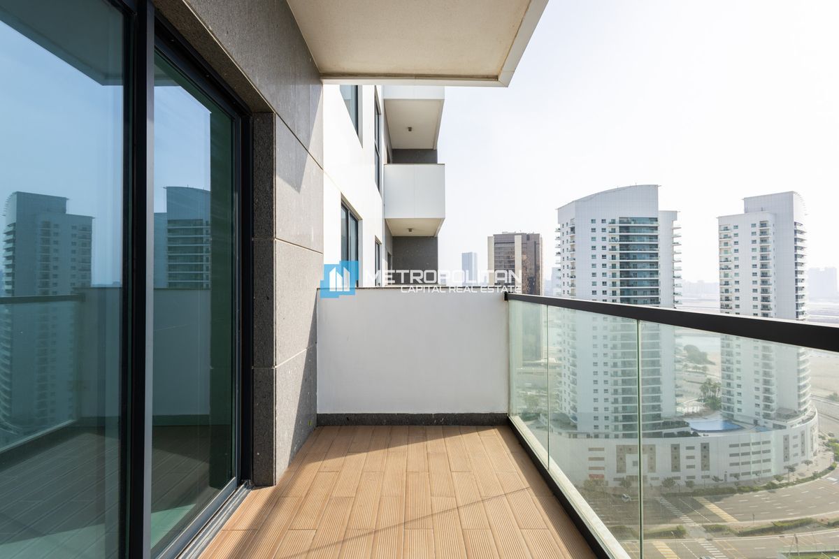 High Floor 1BR w/ Balcony | Sea View | Upcoming