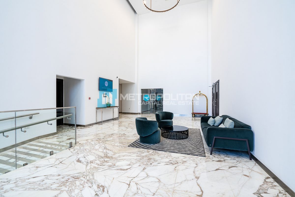 High Floor 1BR w/ Balcony | Sea View | Upcoming