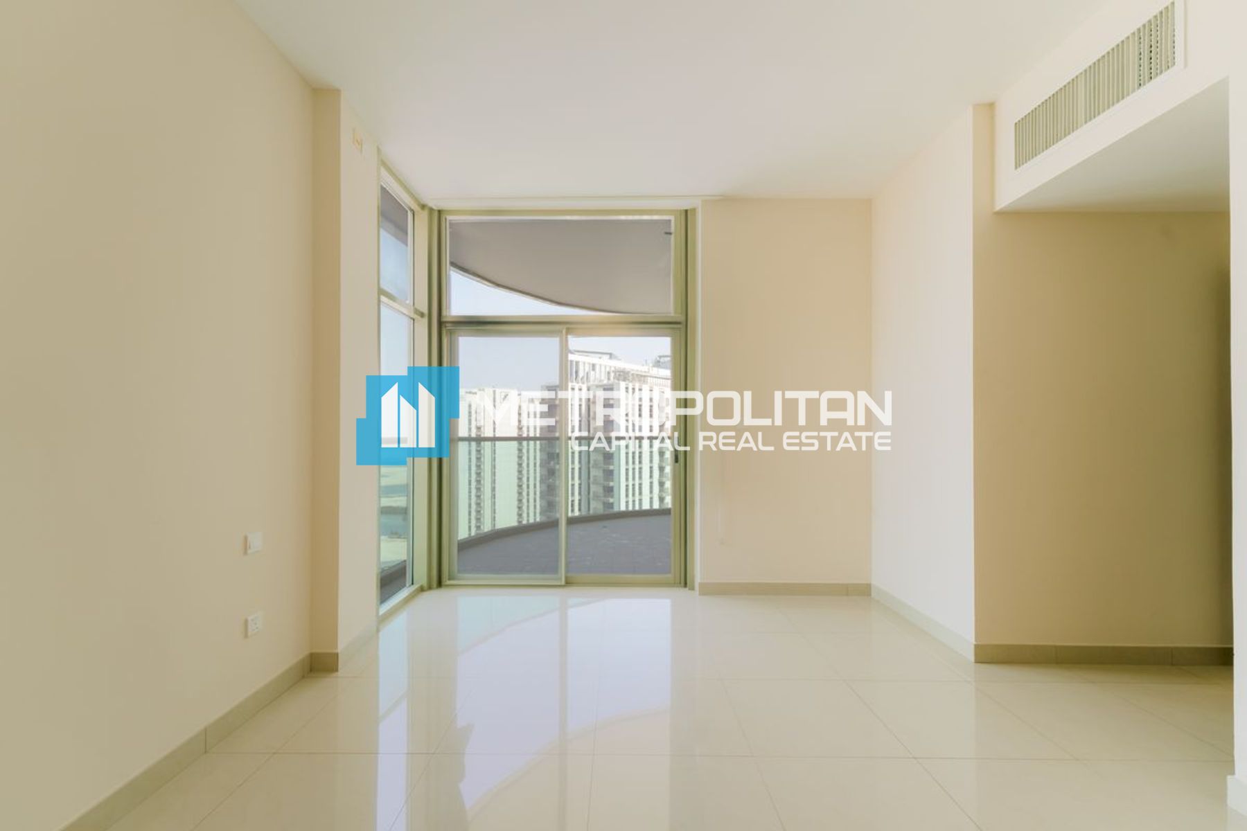 Vacant 1BR w/ Balcony| High Floor | Maids Room