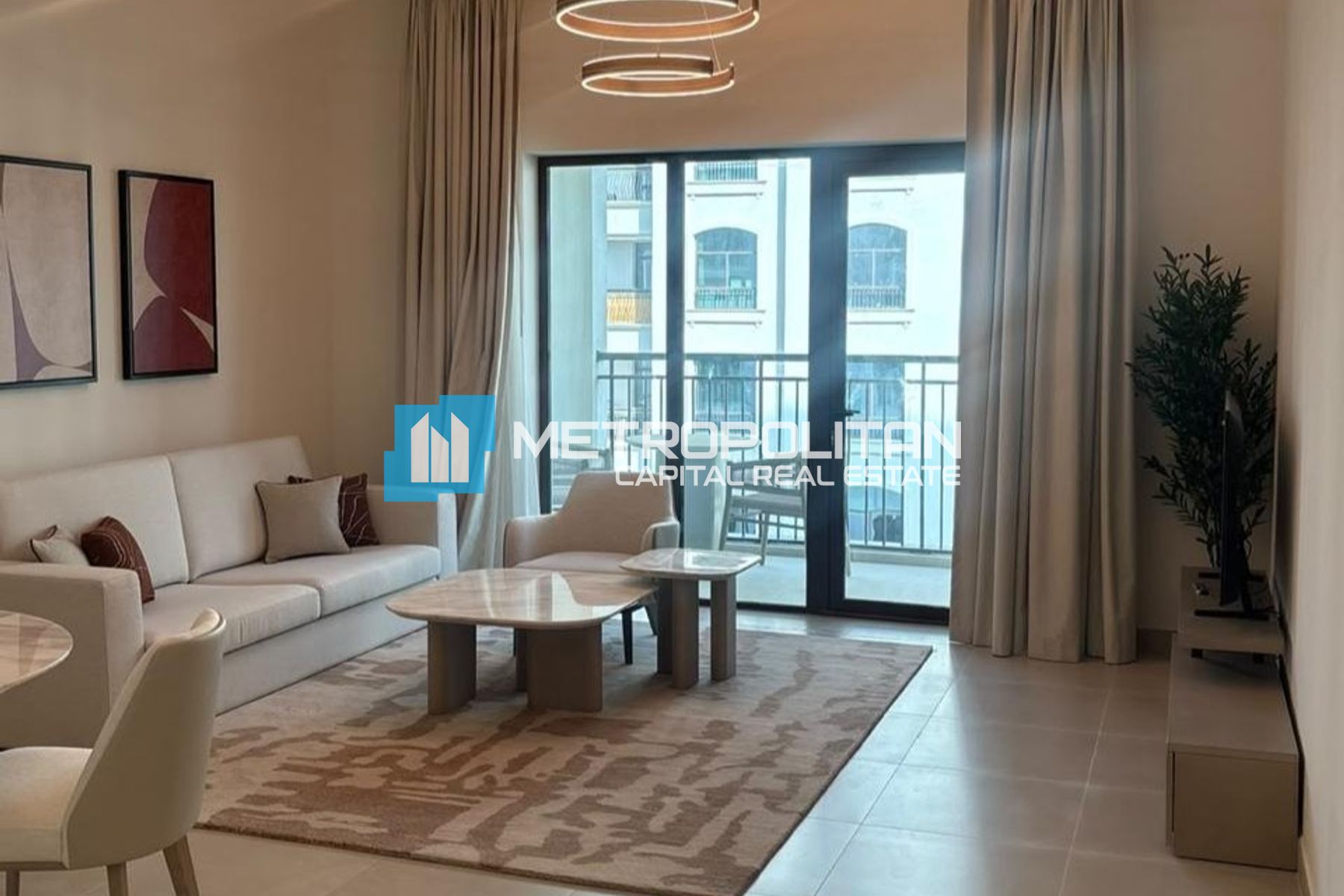 Partial Golf View | 1BR+Balcony | Fully Furnished