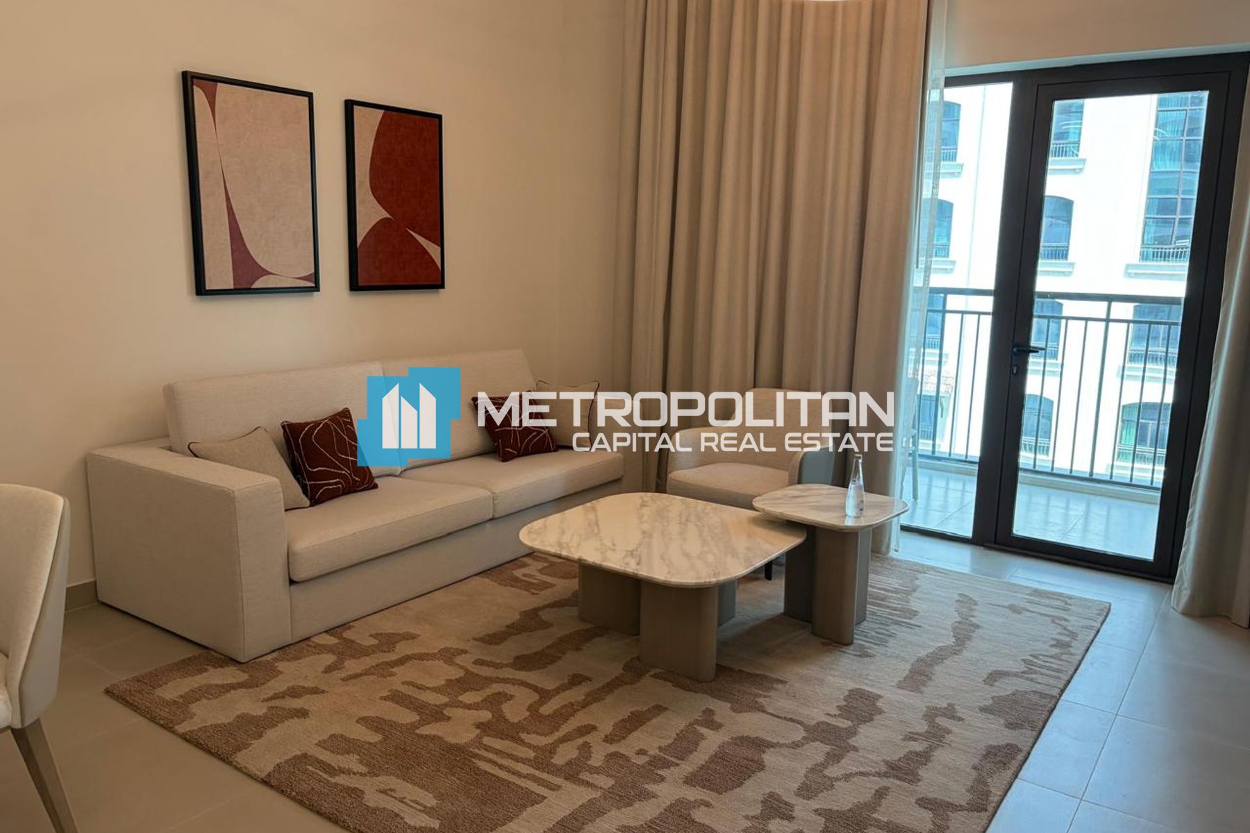Partial Golf View | 1BR+Balcony | Fully Furnished