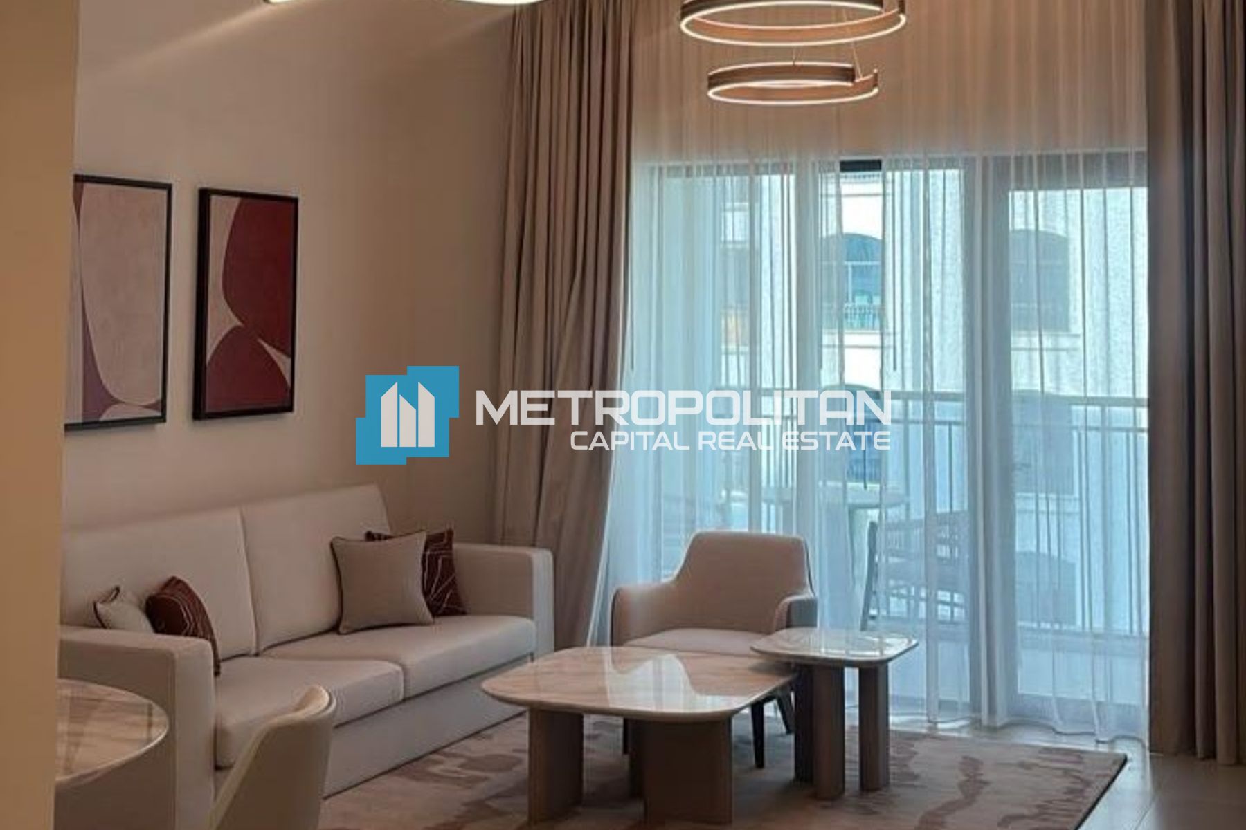 Partial Golf View | 1BR+Balcony | Fully Furnished