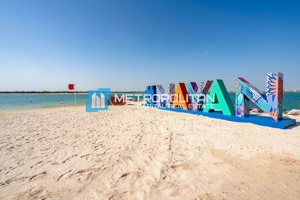 3BR + Maid | Full Golf & Sea View | Beach Access