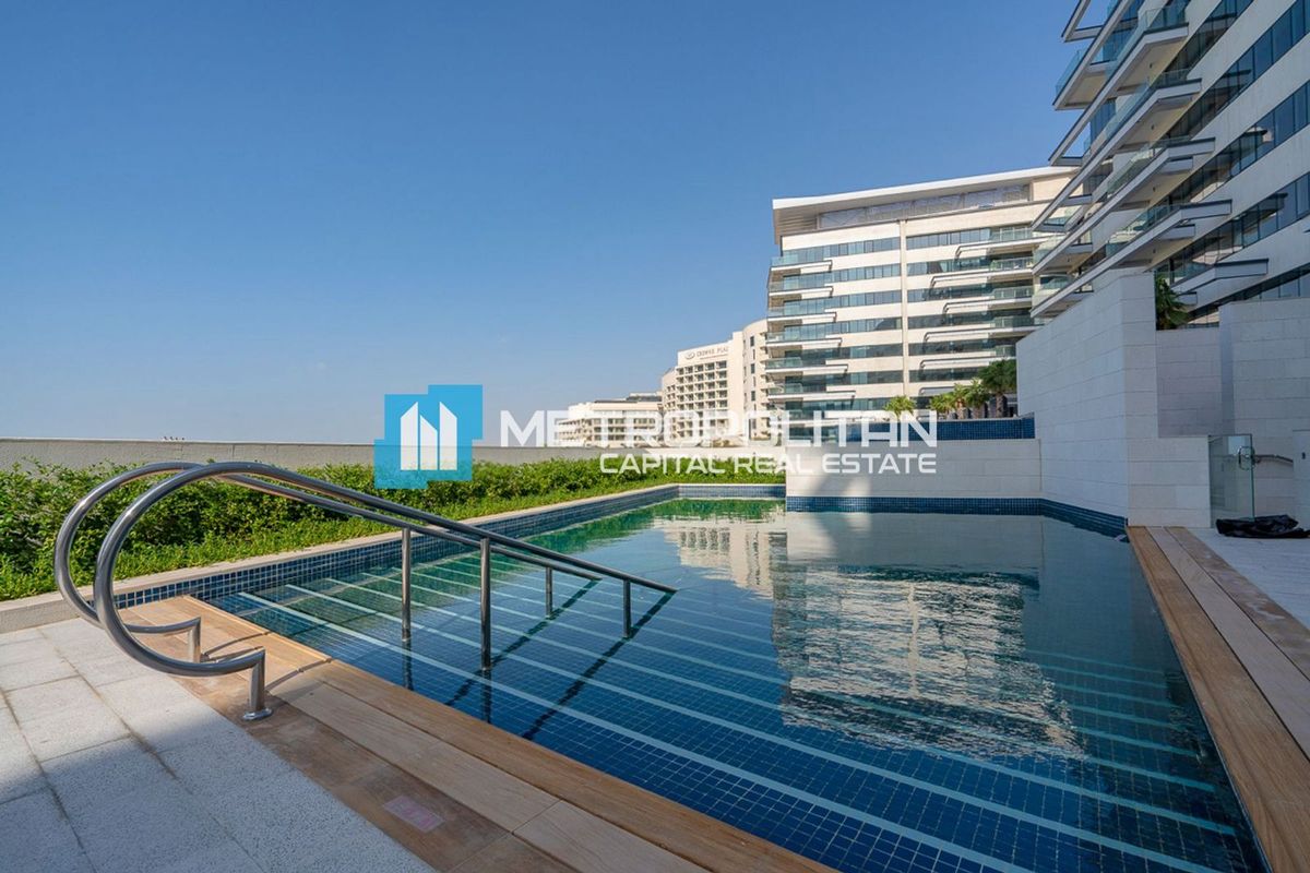 3BR + Maid | Full Golf & Sea View | Beach Access