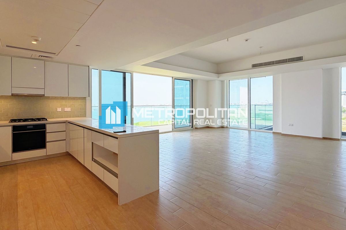3BR + Maid | Full Golf & Sea View | Beach Access