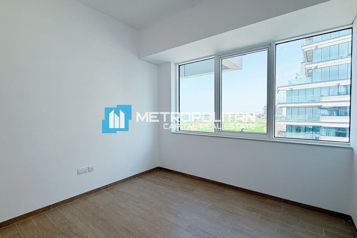 3BR + Maid | Full Golf & Sea View | Beach Access