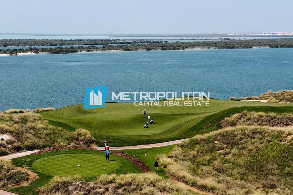 3BR + Maid | Full Golf & Sea View | Beach Access