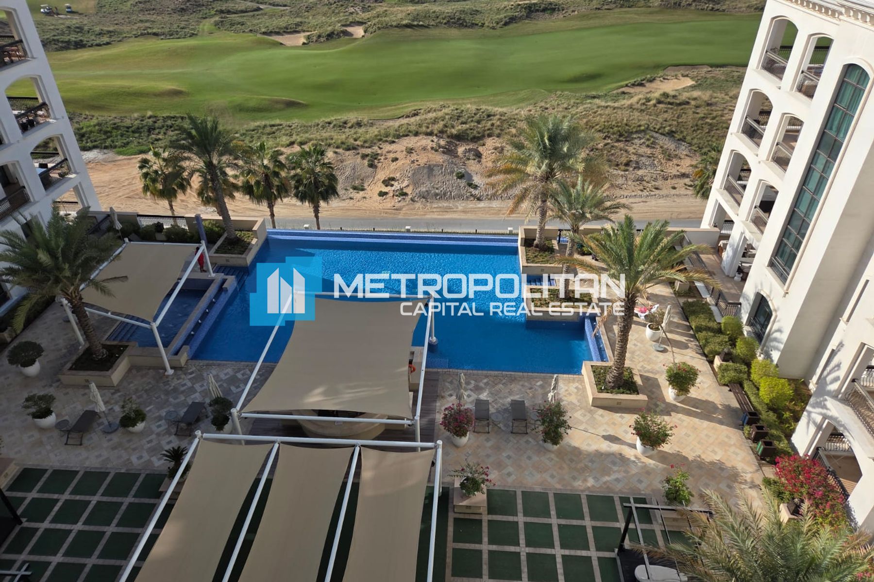 Spacious 3BR+Maid| Golf and Canal View| High Floor