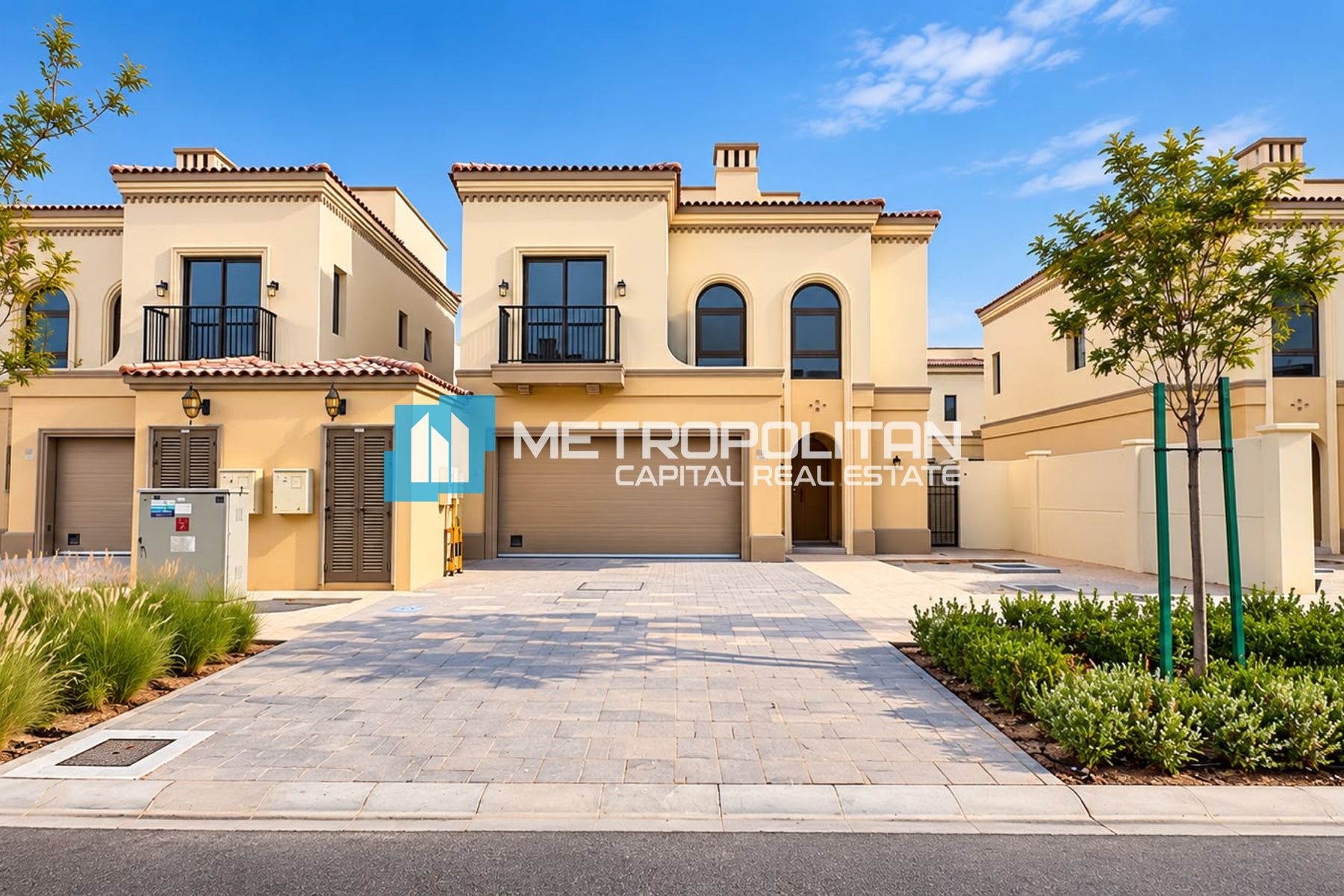 3BR Townhouse for Rent in Bloom Living, Khalifa City - MCR-8423