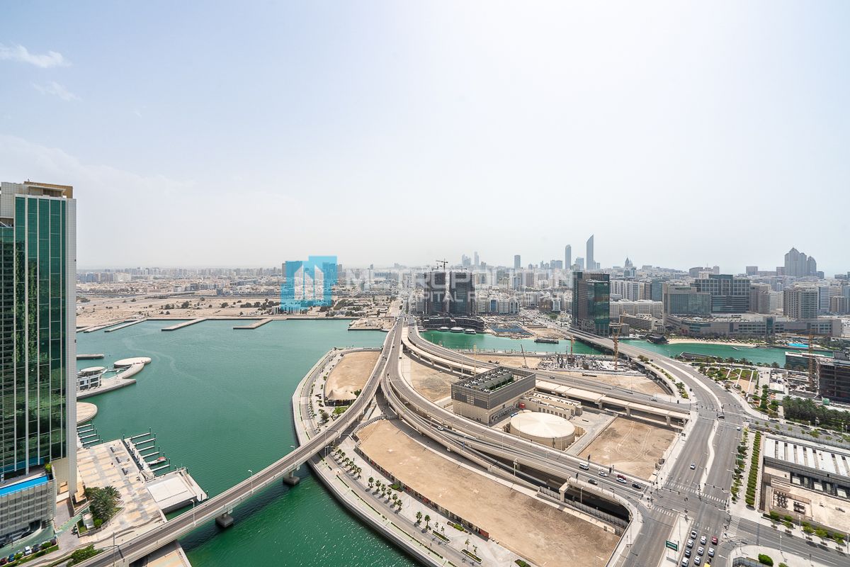 Canal View |Ready to Move 2BR |Balcony |High Floor