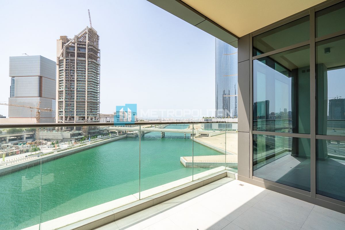 Canal View |Ready to Move 2BR |Balcony |High Floor