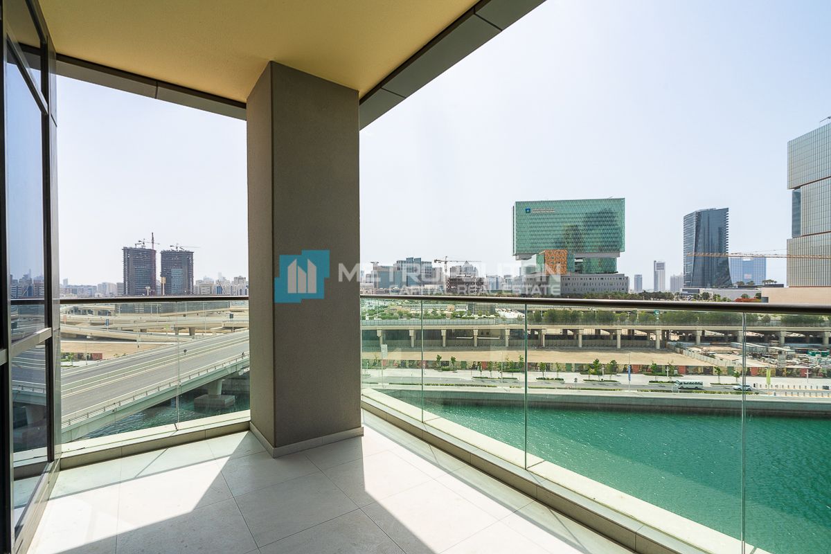 Canal View |Ready to Move 2BR |Balcony |High Floor