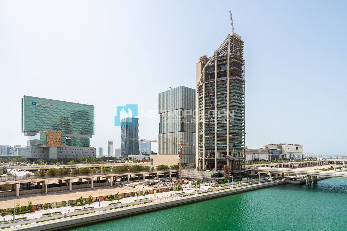 Canal View |Ready to Move 2BR |Balcony |High Floor