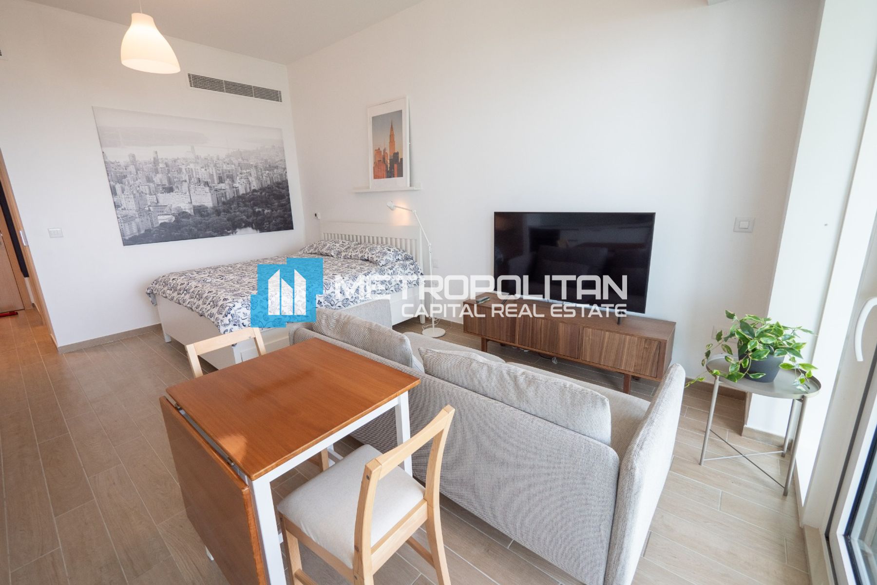 Partial Canal View| Fully Furnished| Modern Studio