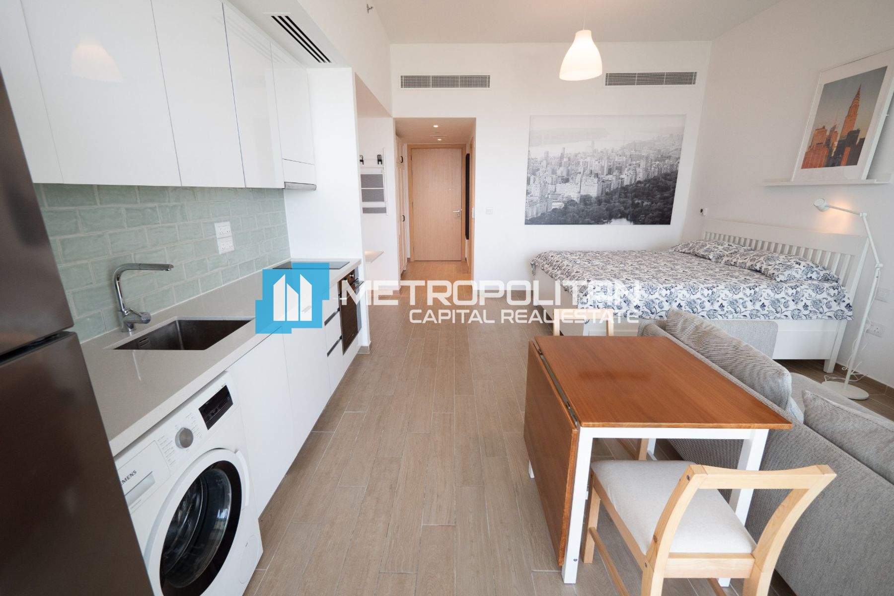 Partial Canal View| Fully Furnished| Modern Studio