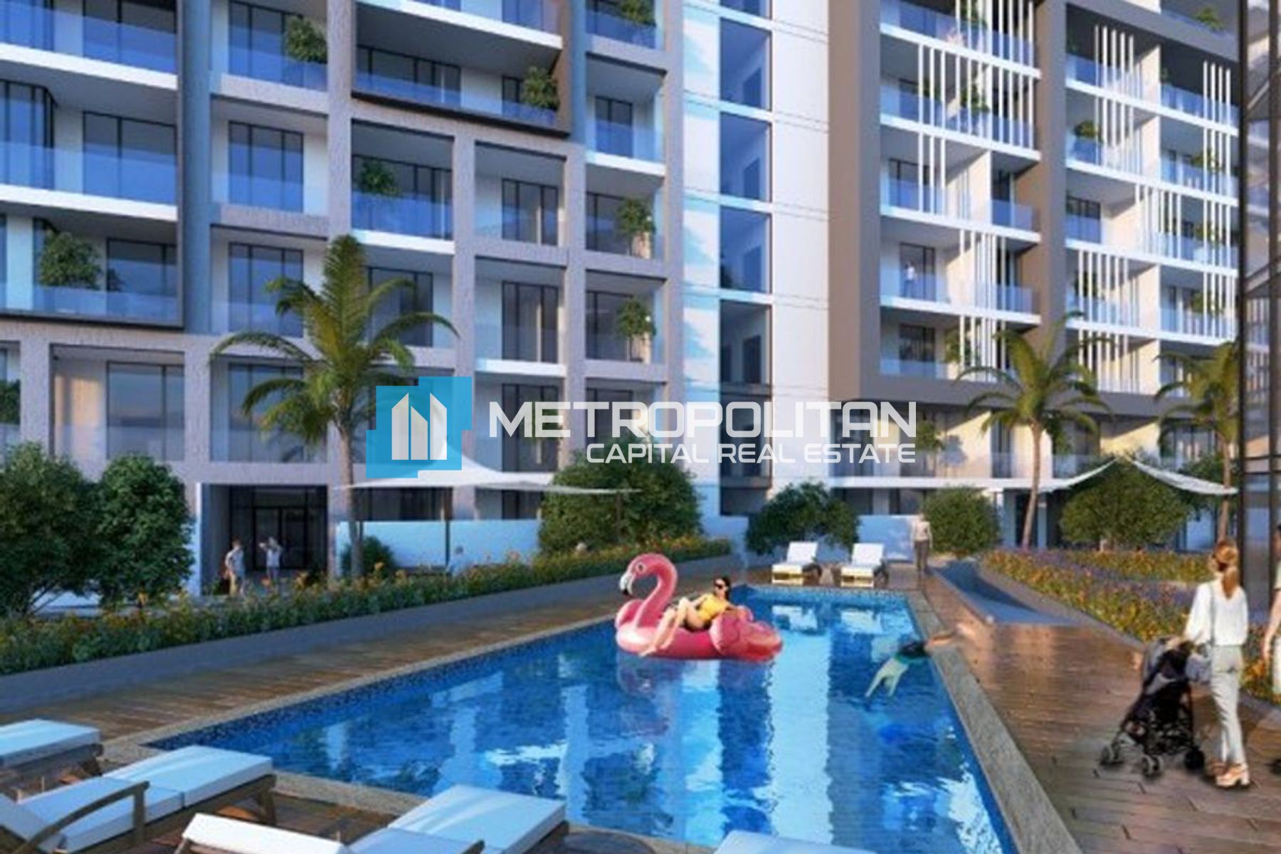 Canal View | 4BR Duplex with Balcony | High Floor