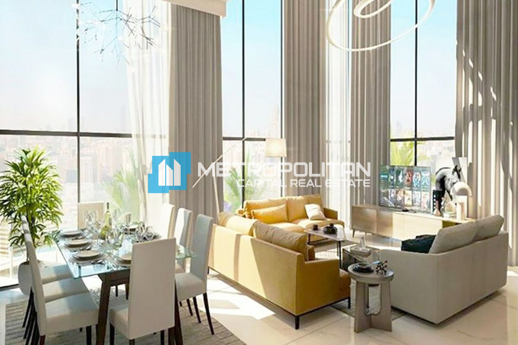 Canal View | 4BR Duplex with Balcony | High Floor