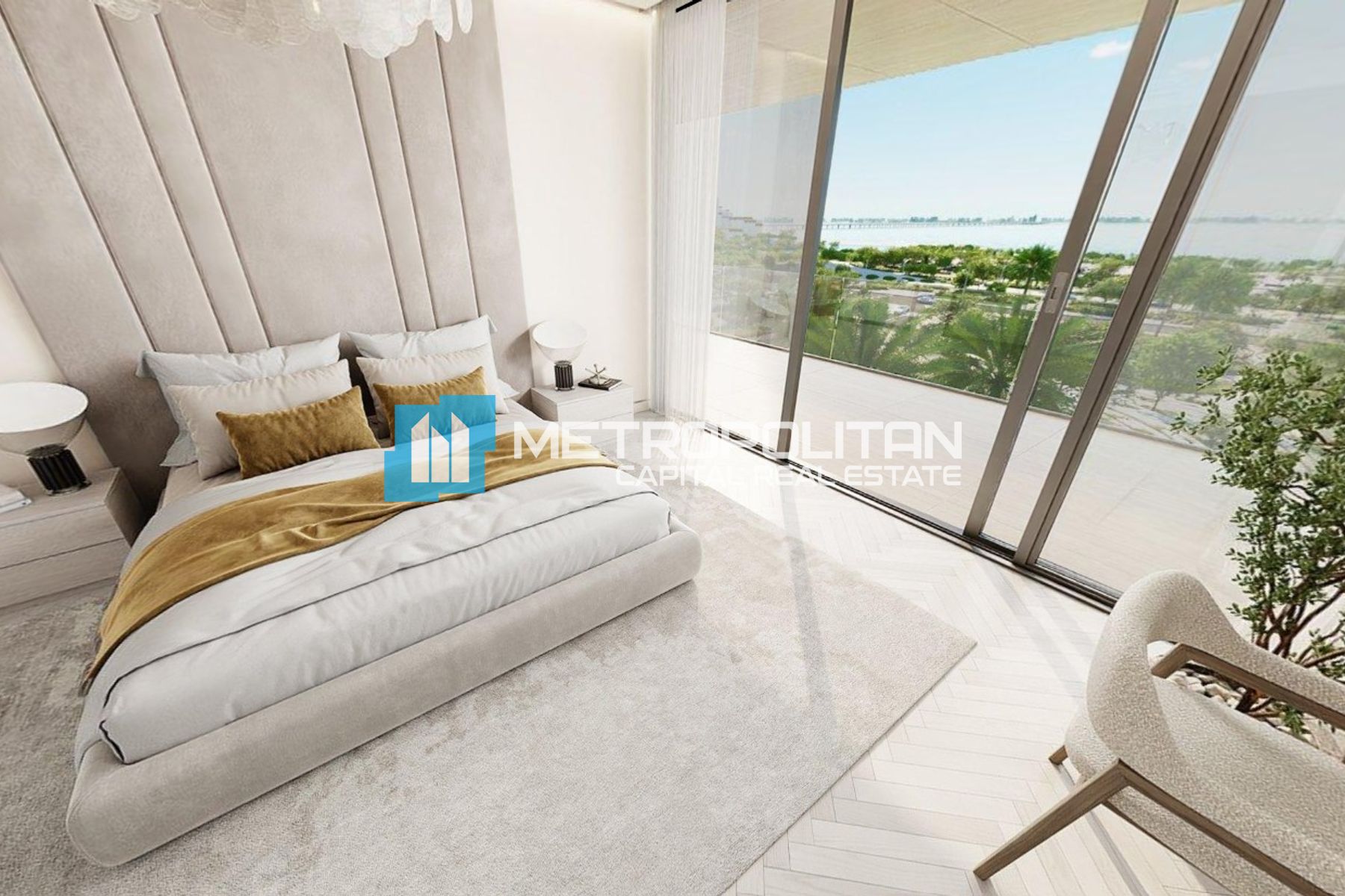 Sea & Museum View | Luxurious 2BR | Maids Room