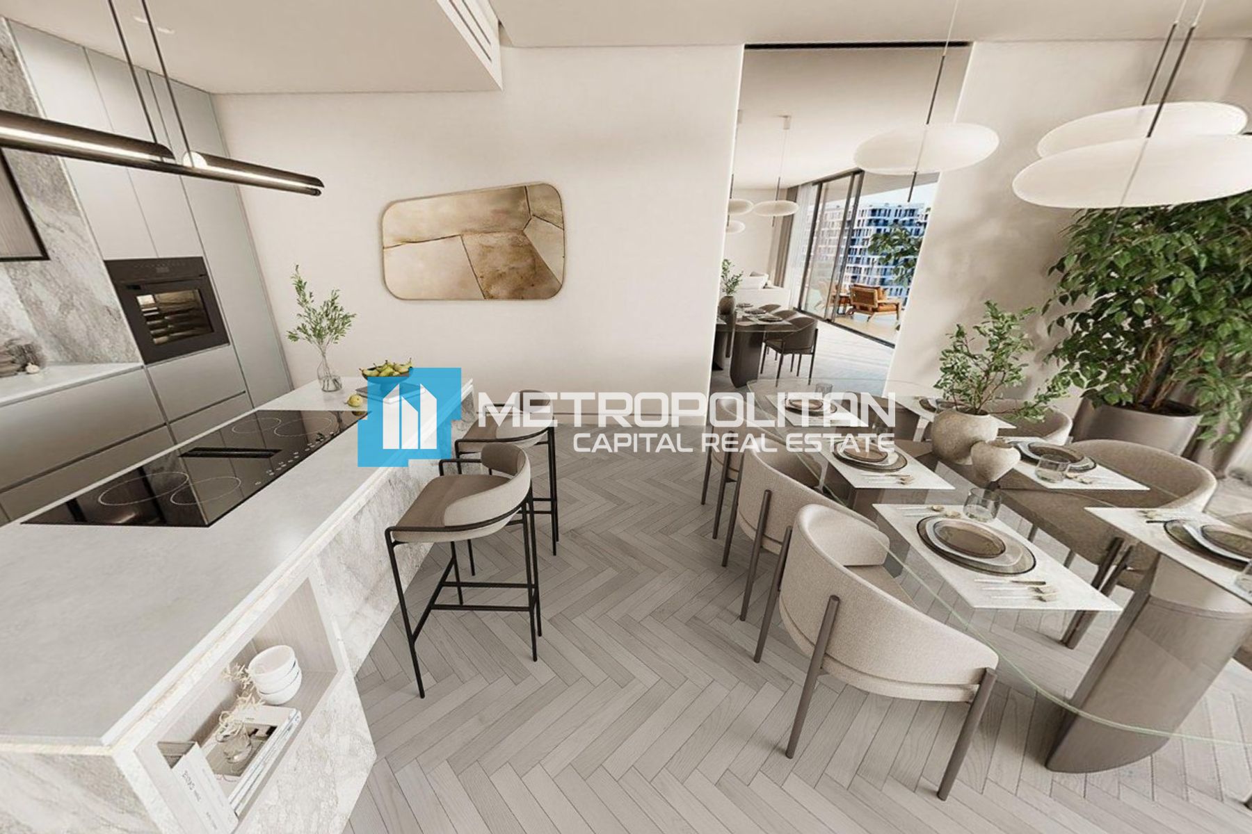 Sea & Museum View | Luxurious 2BR | Maids Room