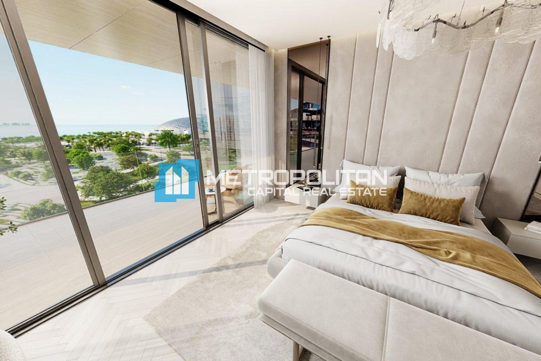 Sea & Museum View | Luxurious 2BR | Maids Room