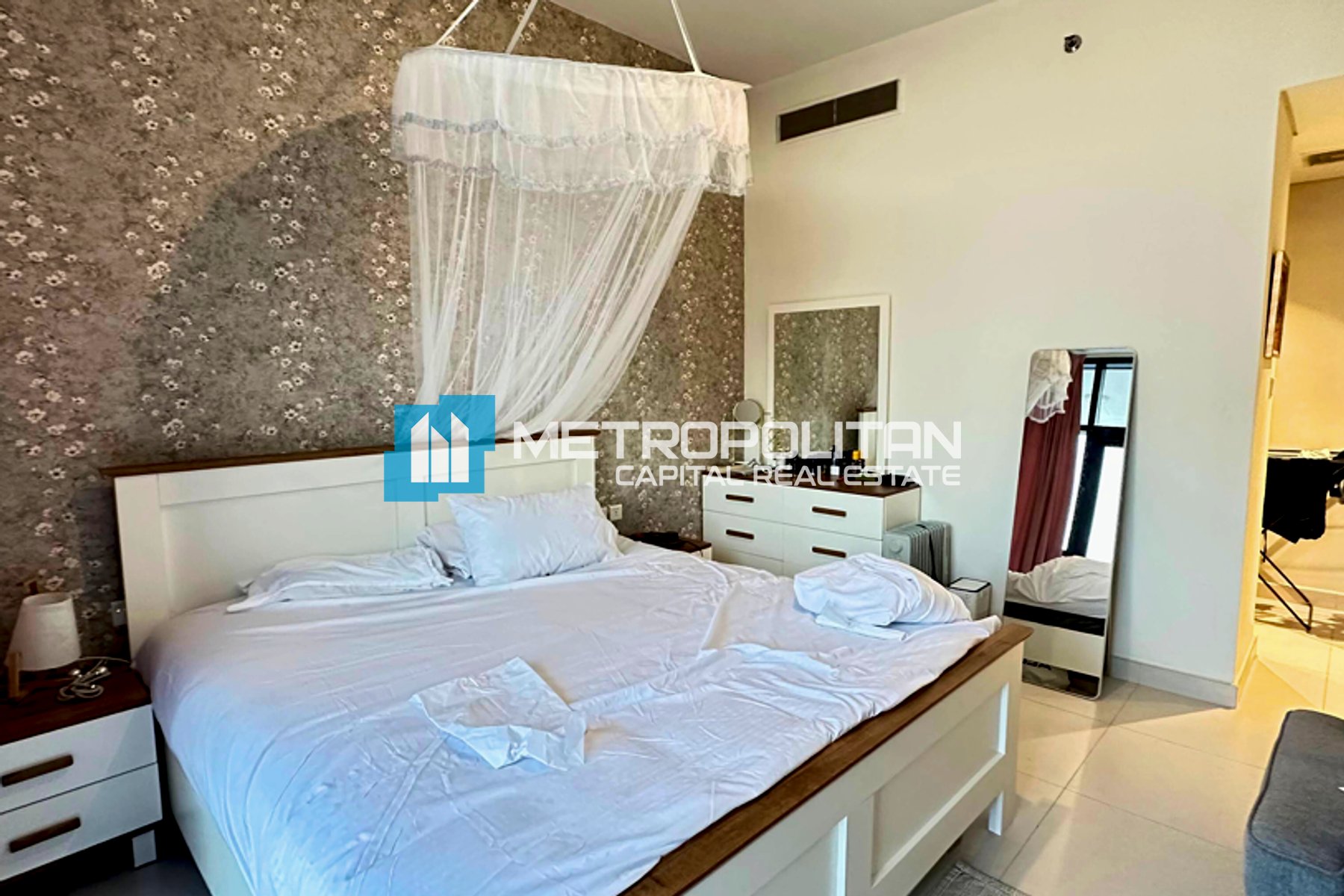 Canal View| Furnished 1BR+Balcony| Great Amenities