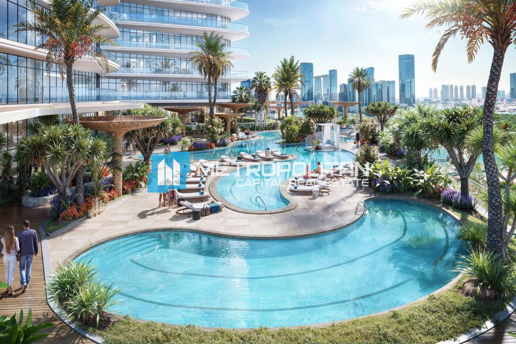 Sea View | Corner 1BR+Balcony | High Floor Unit