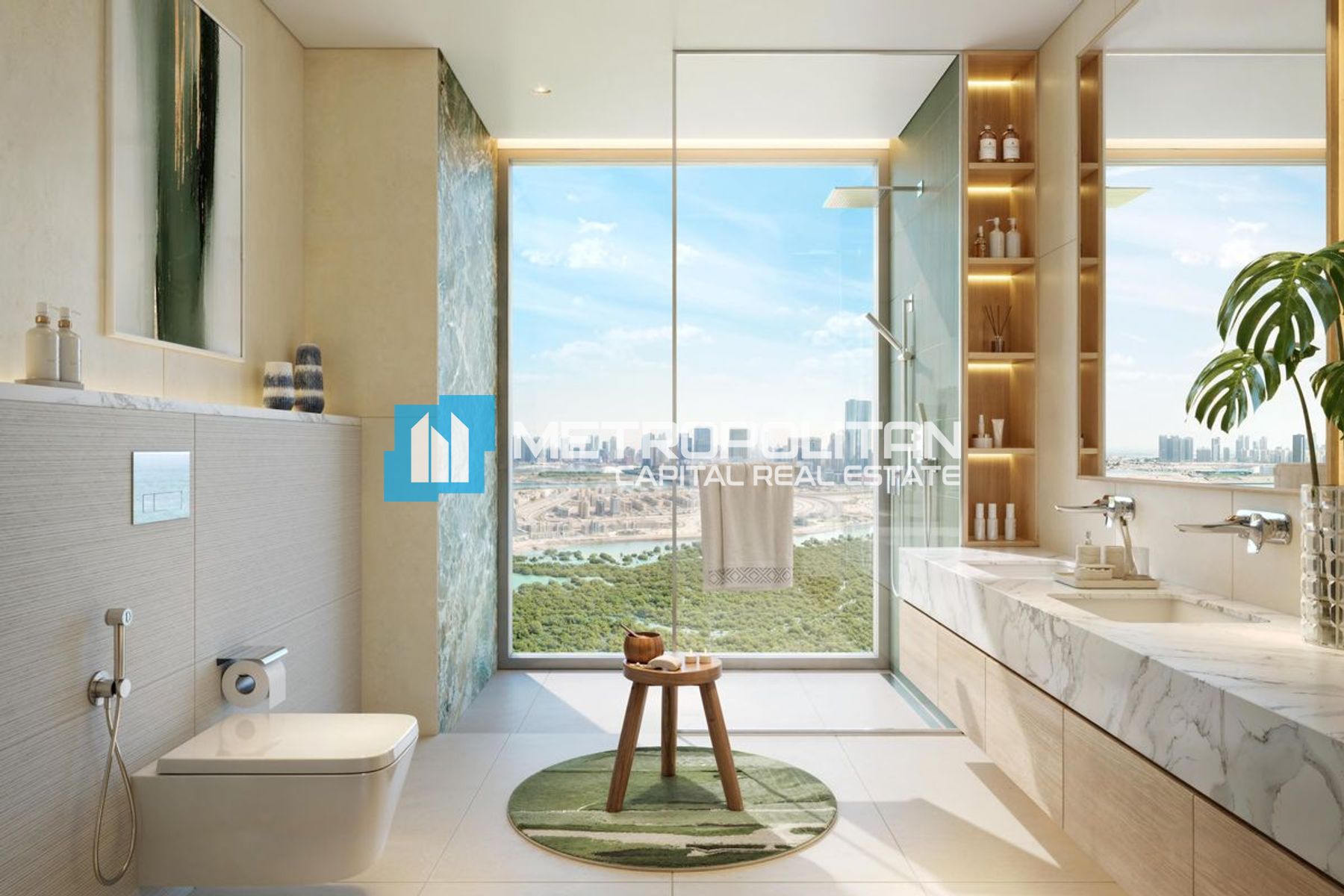 Sea View | Corner 1BR+Balcony | High Floor Unit