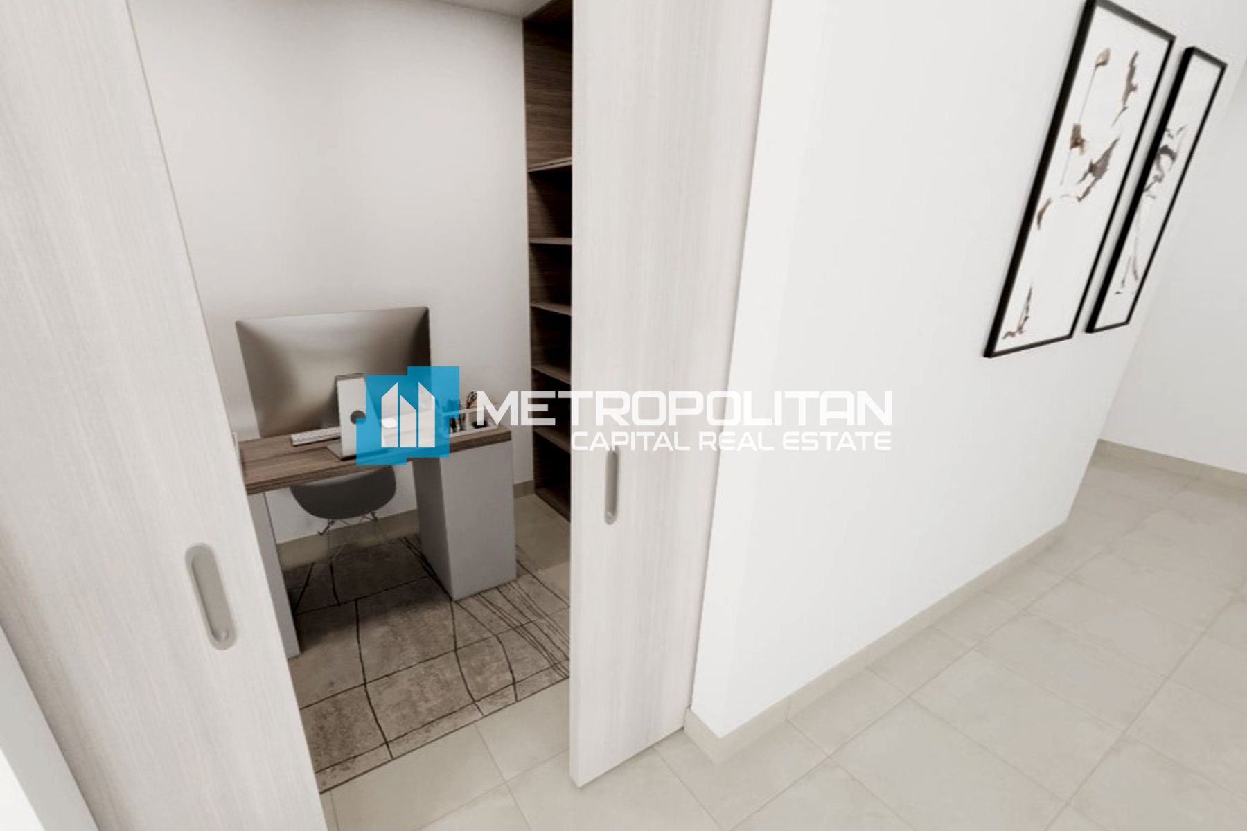 Corner 3BR+M | Full Golf and Sea View | High Floor