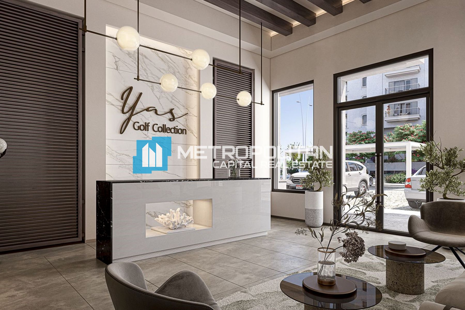Corner 3BR+M | Full Golf and Sea View | High Floor