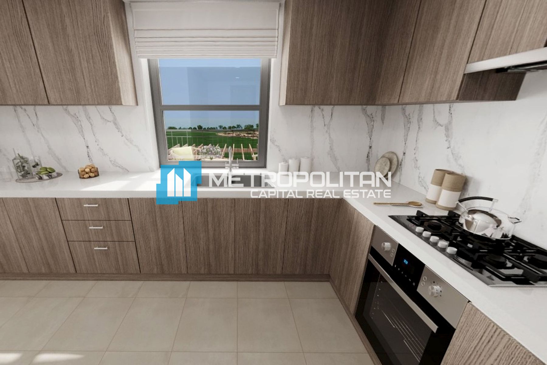 Corner 3BR+M | Full Golf and Sea View | High Floor