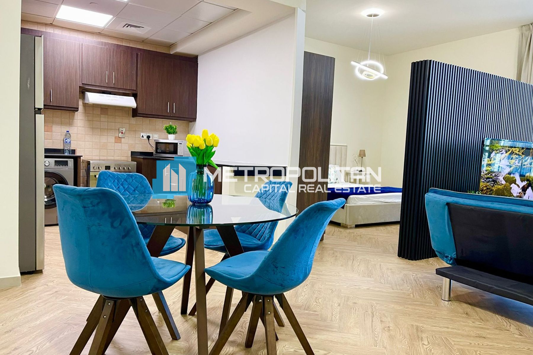 Fully Furnished | Upgraded to 1BR | High Floor