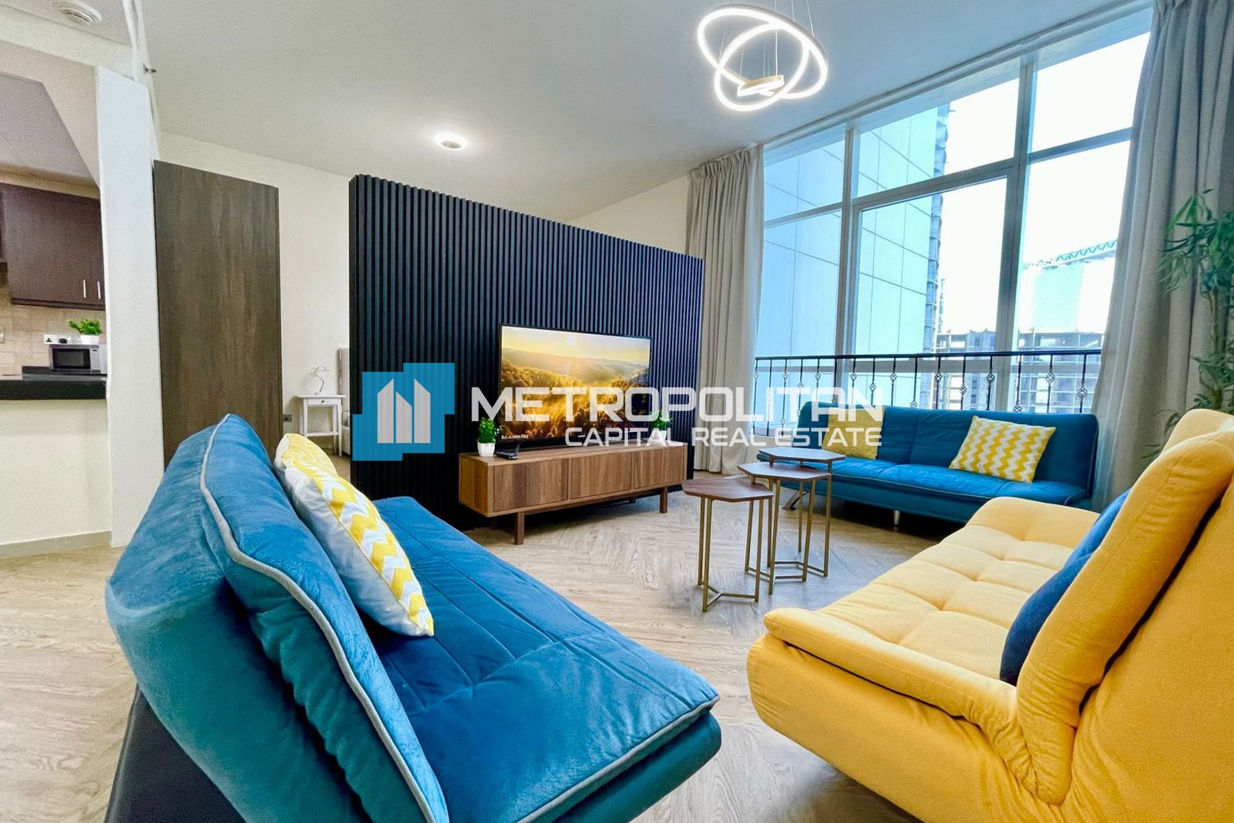 Fully Furnished | Upgraded to 1BR | High Floor