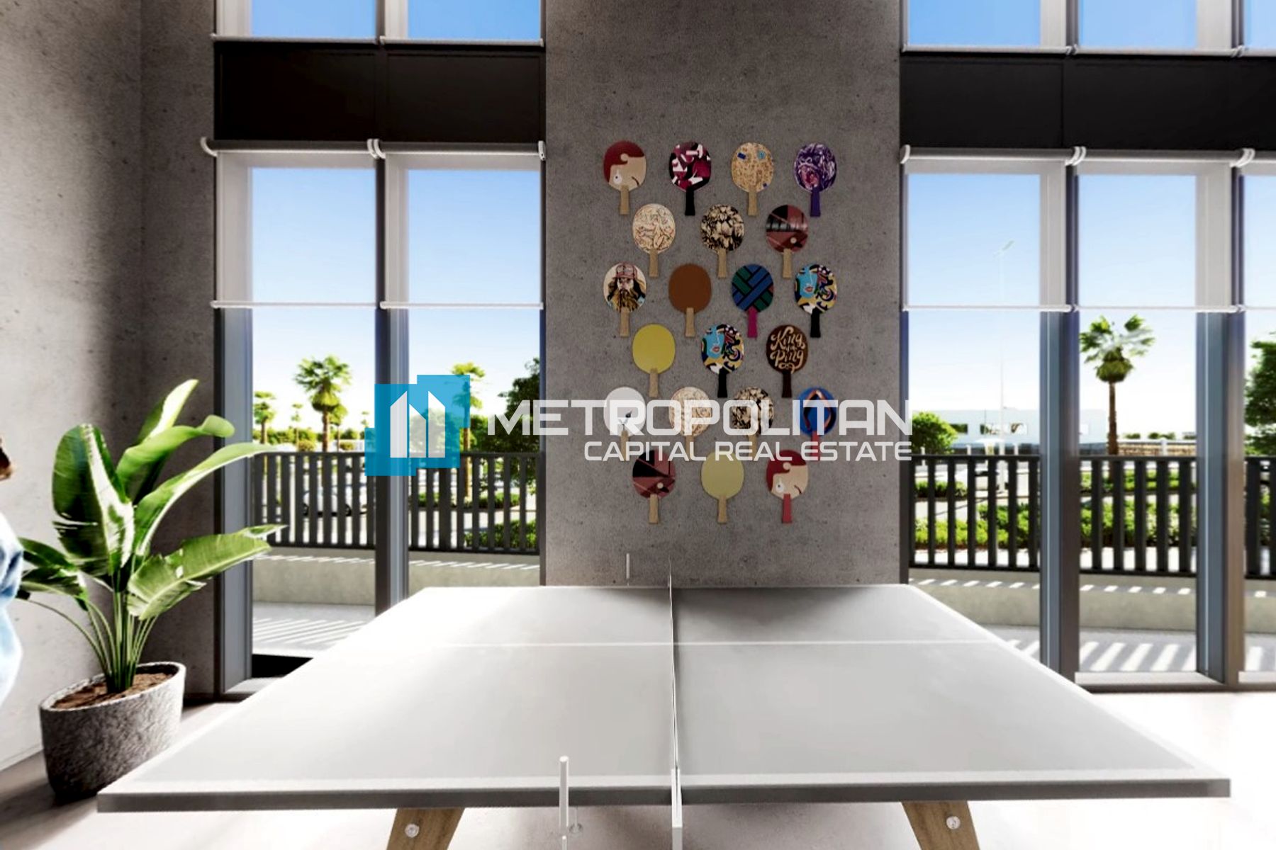 Pool View | 2BR+Balcony | Laundry and Study Area