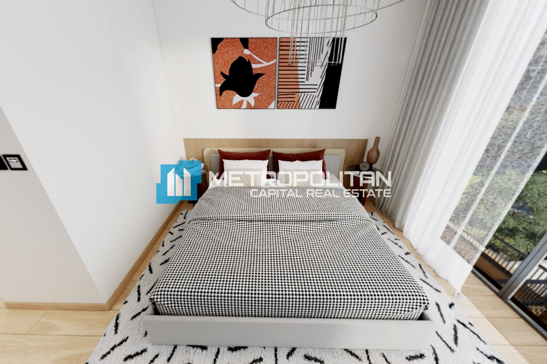 Pool View | 2BR+Balcony | Laundry and Study Area