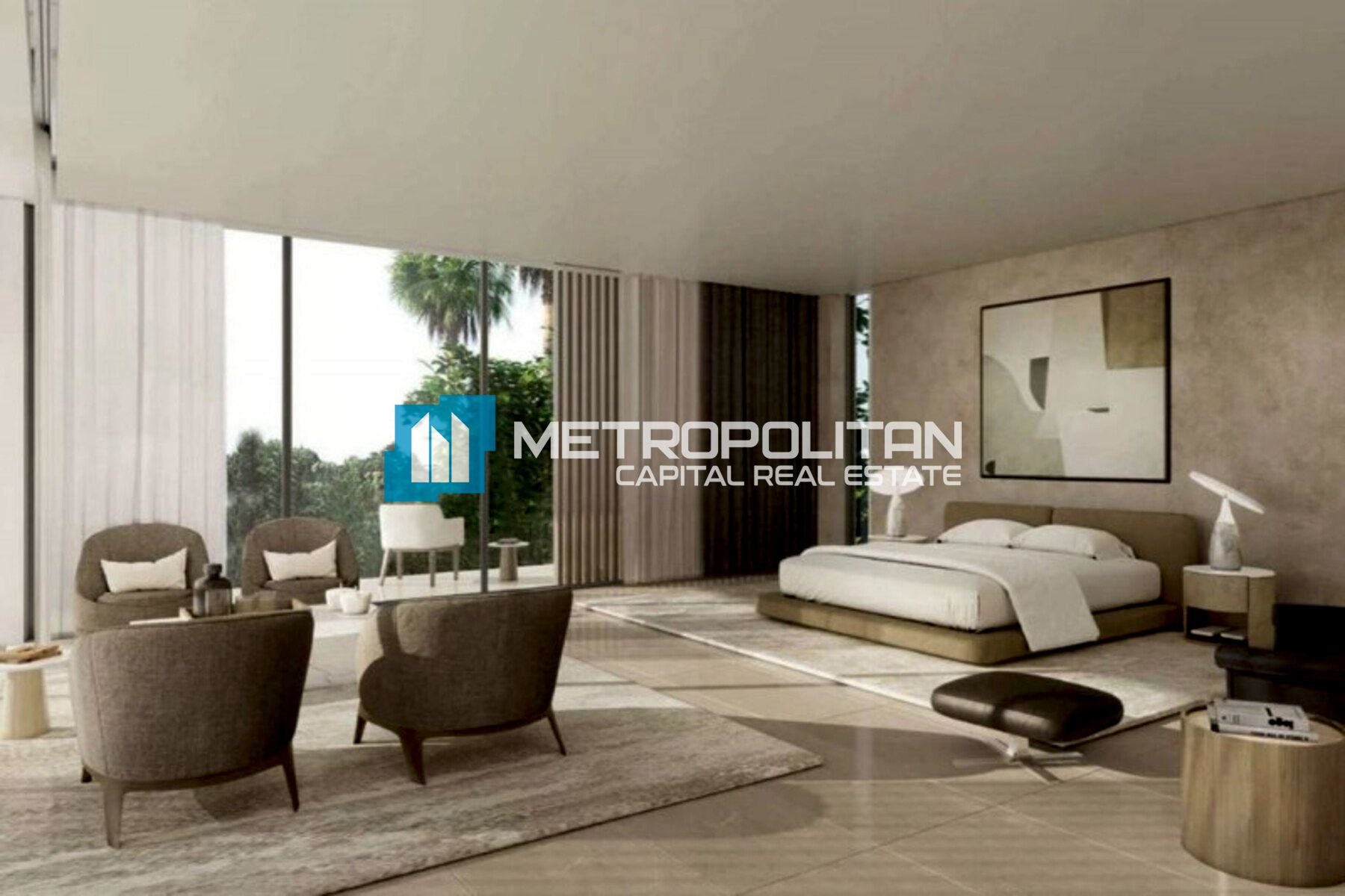 High Floor | 2BR+Balcony w/ Maid | Partial Se View