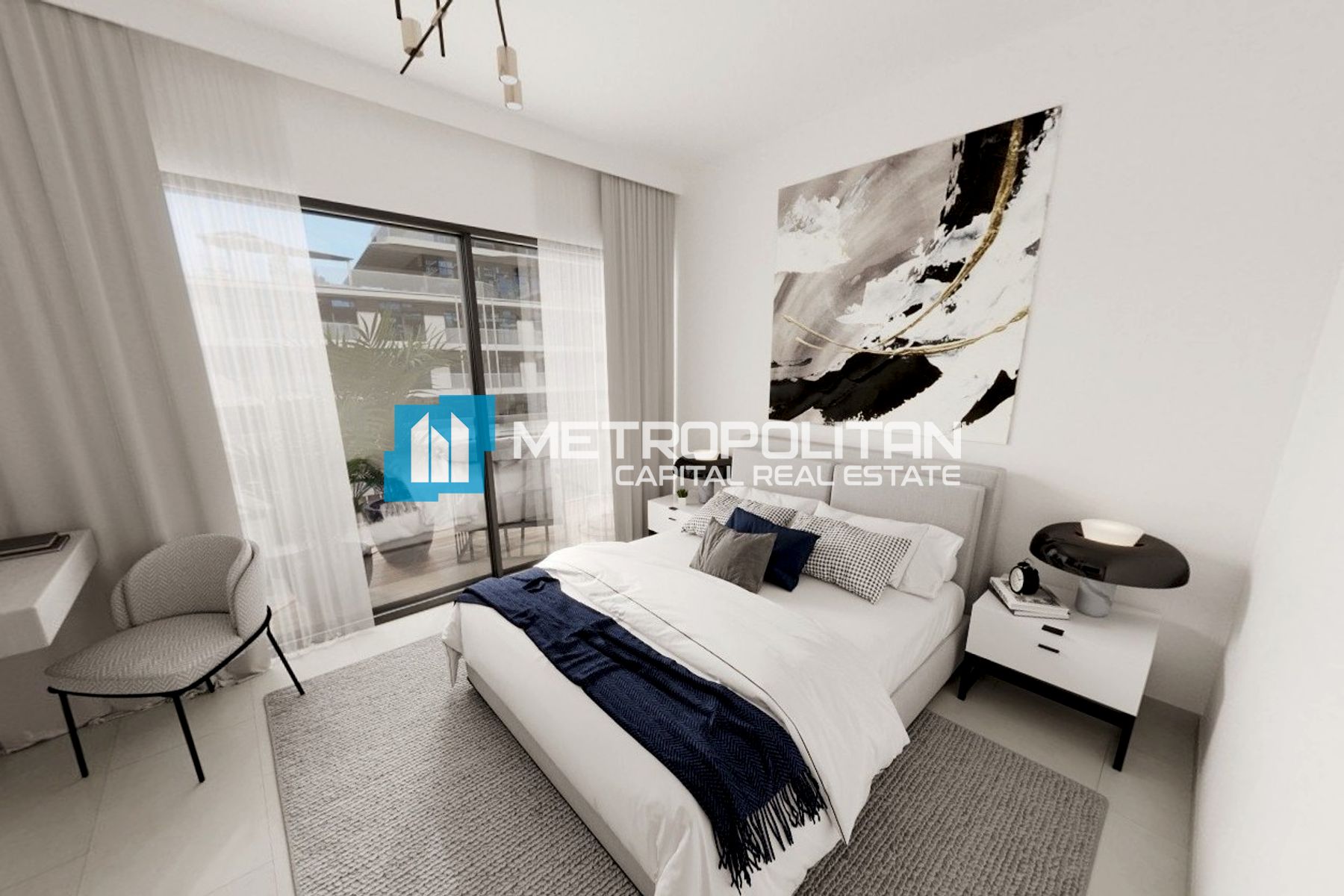 Scenic Louvre and Sea Views | 2BR | Storage