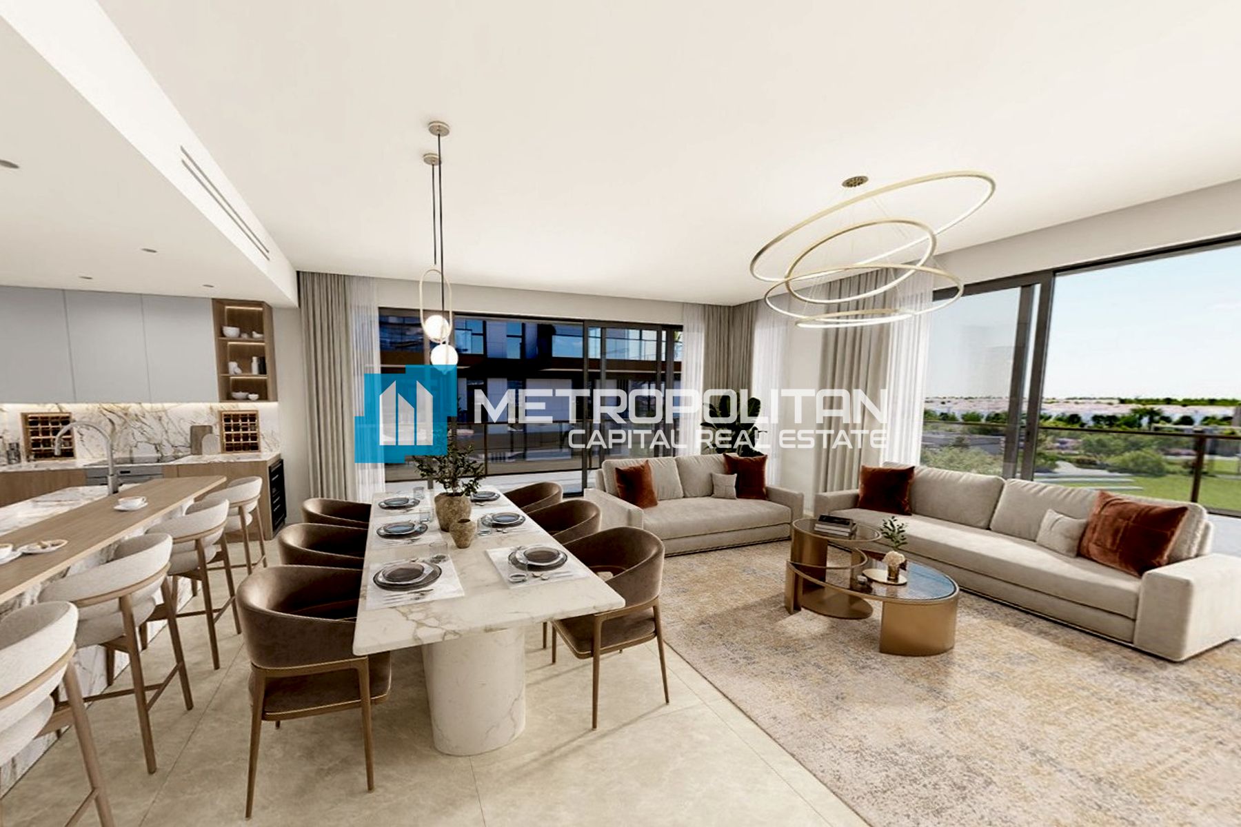 Corner 3BR+Maids |Huge Balcony| Pool and Park View