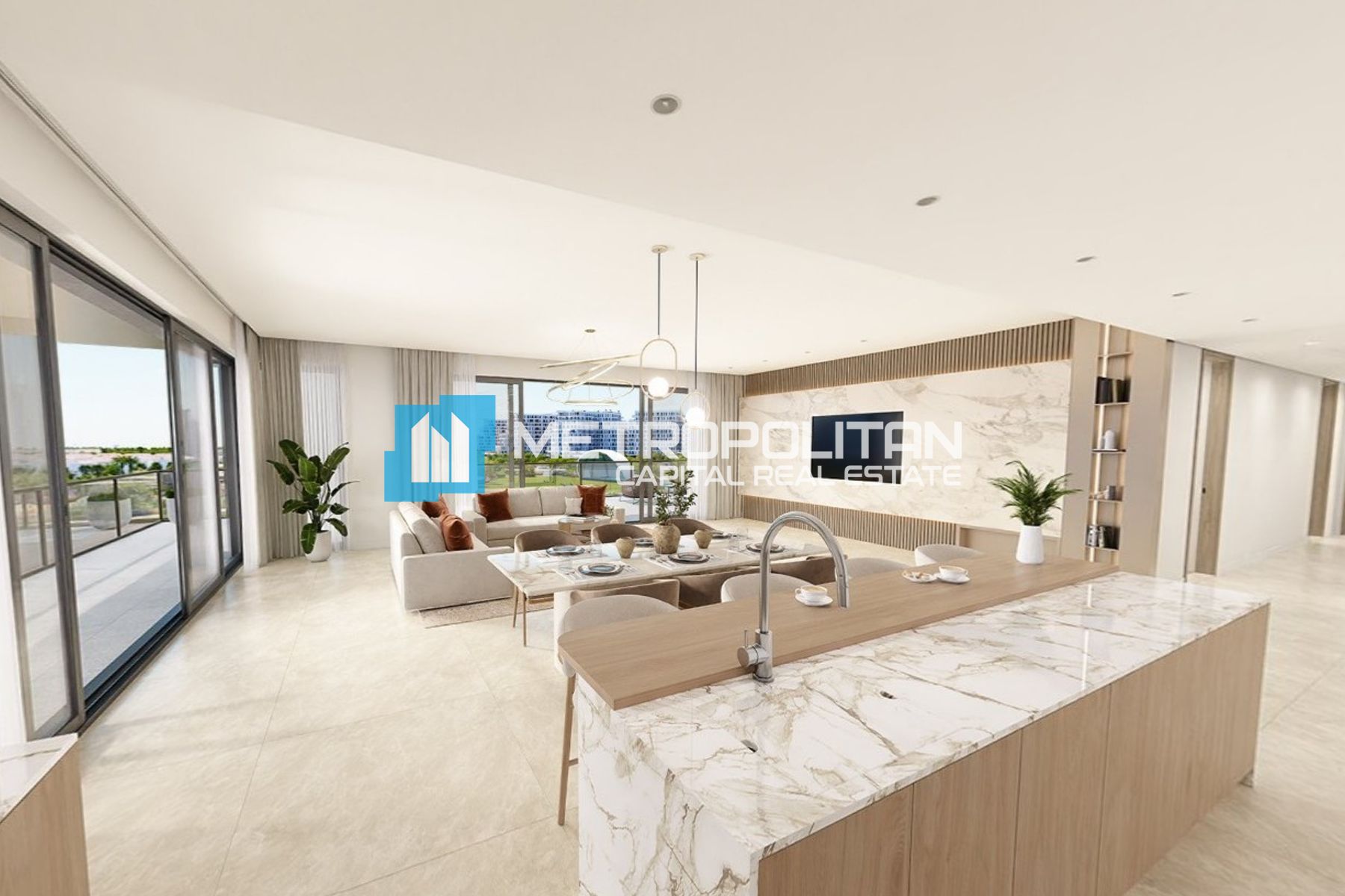 Corner 3BR+Maids |Huge Balcony| Pool and Park View