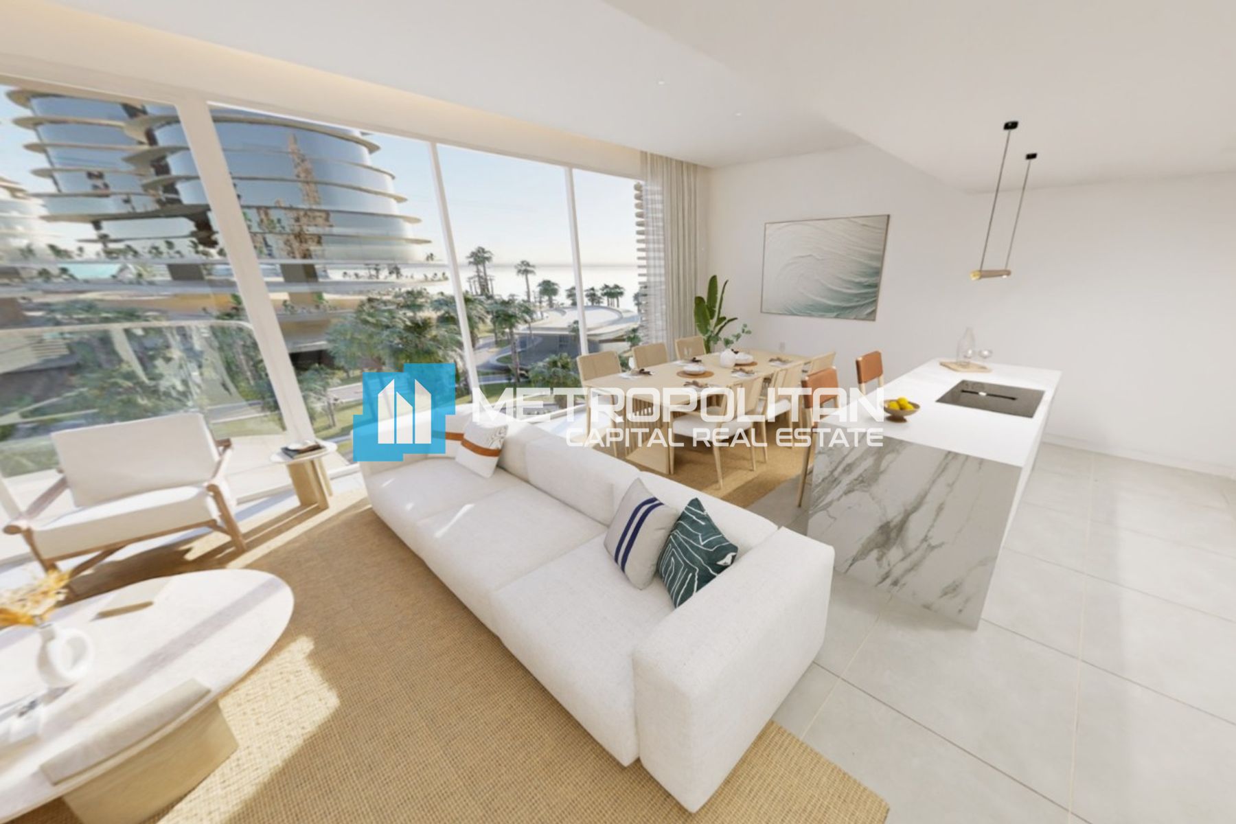 Luxurious 2BR+M | Partial Sea View | Study Area