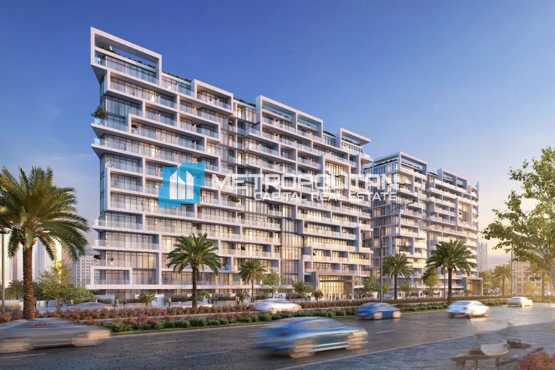 Furnished | High Floor | 1 Bedroom w/ 2 Balconies