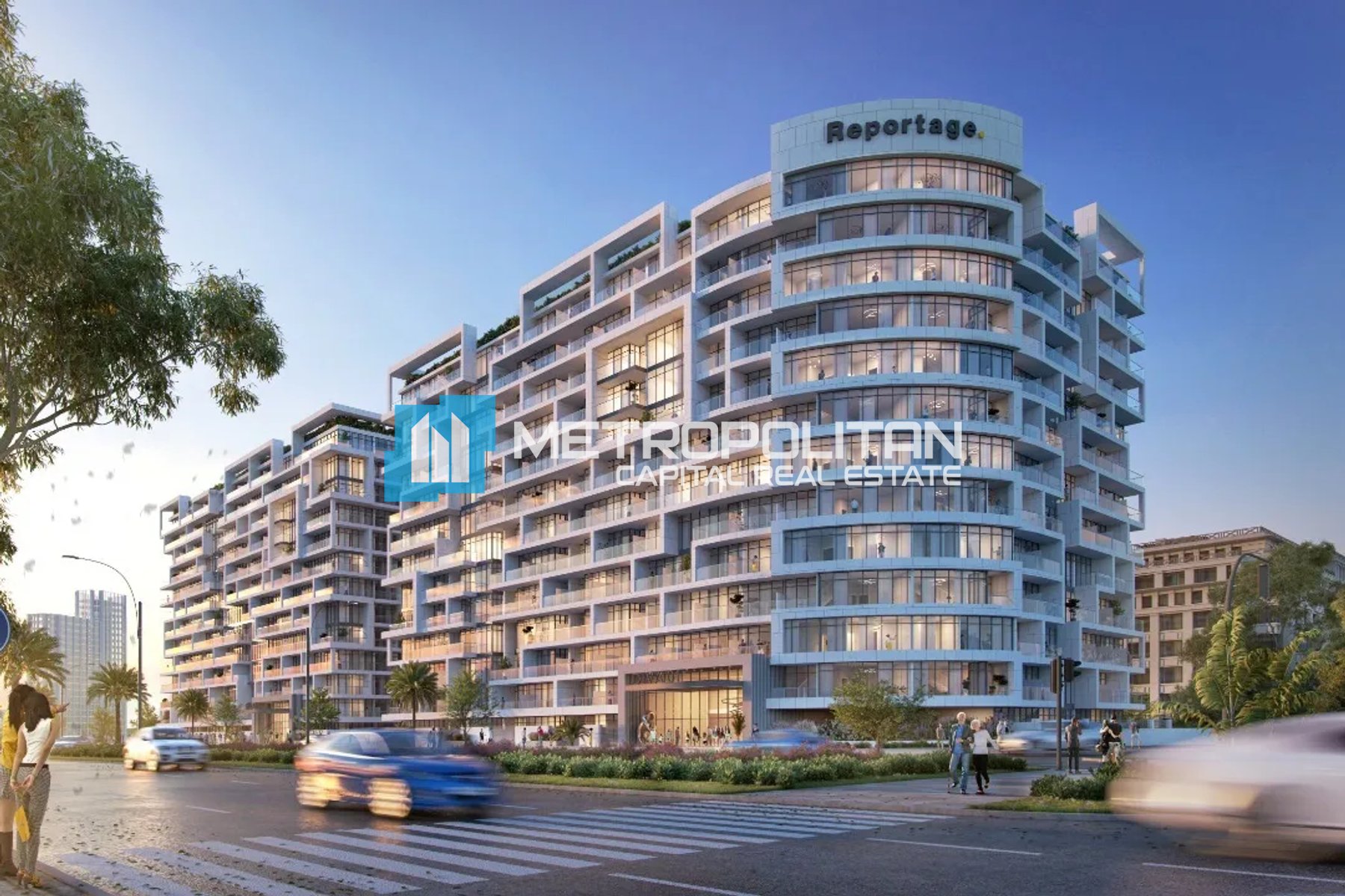 Furnished | High Floor | 1 Bedroom w/ 2 Balconies