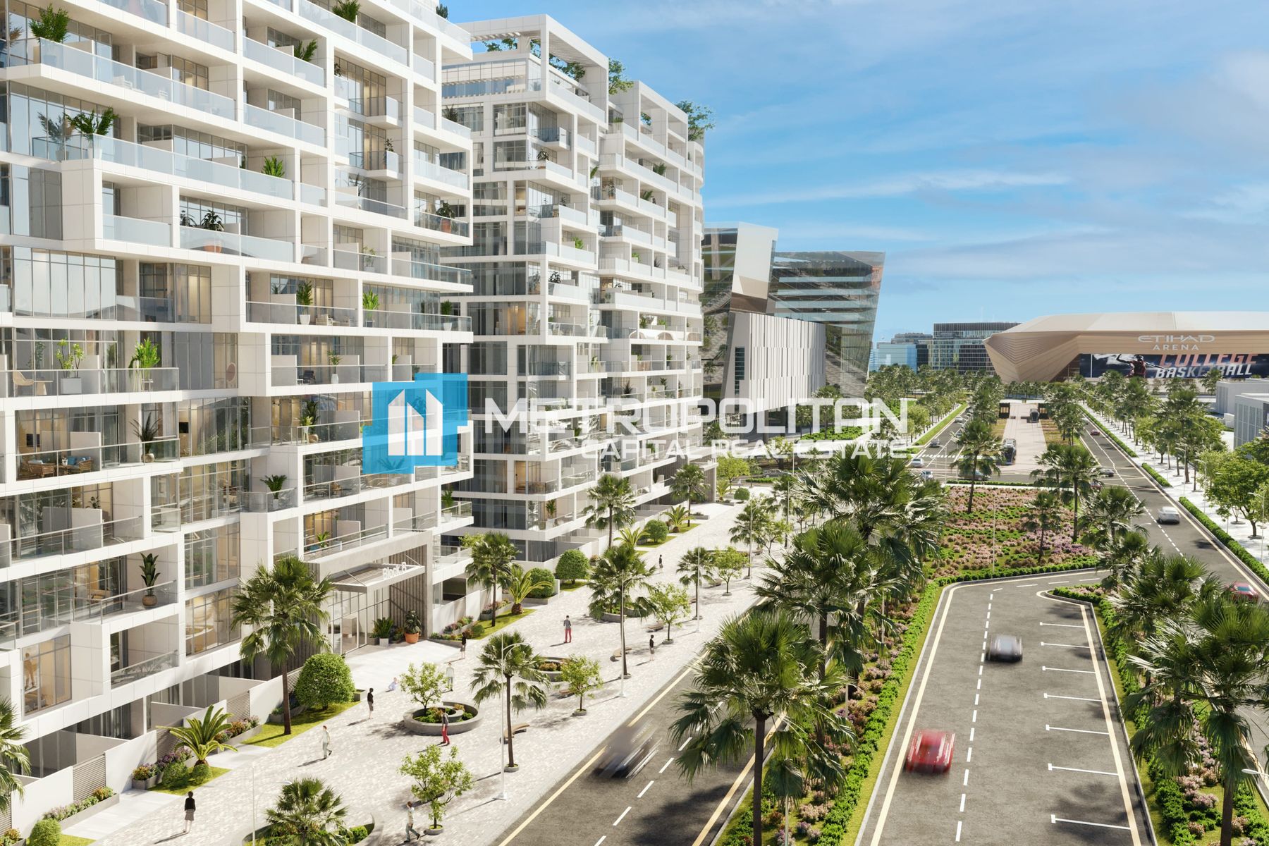 Furnished | High Floor | 1 Bedroom w/ 2 Balconies