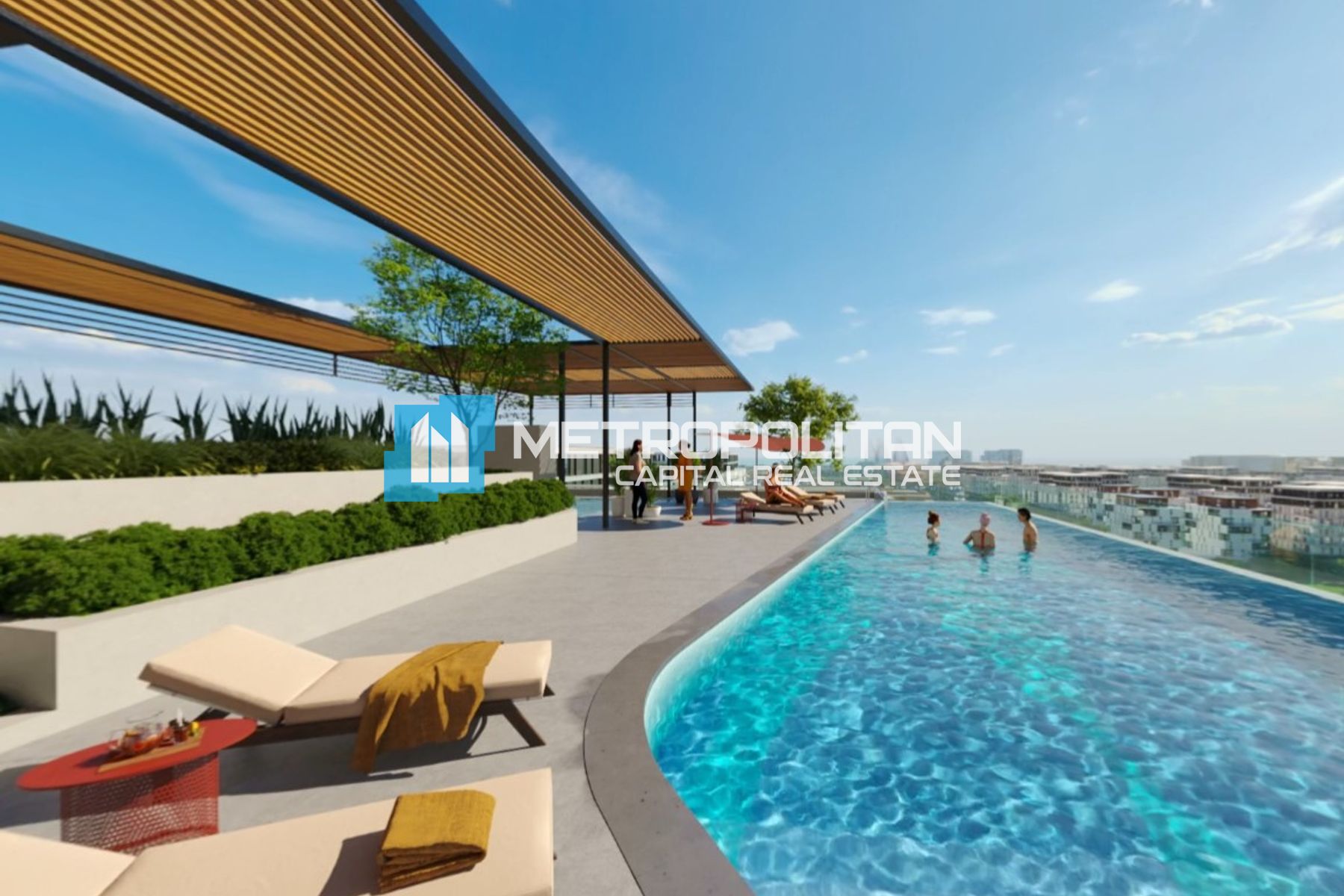 High Floor|1BR W/ Balcony|Pool View|Full Amenities