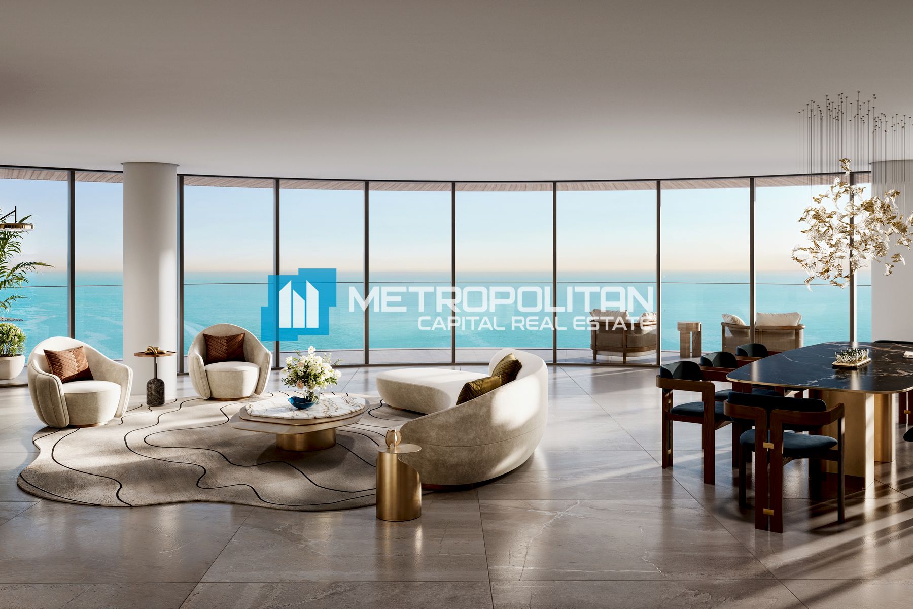 Sea View | High Floor 3BR w/ Maids | Luxury Living