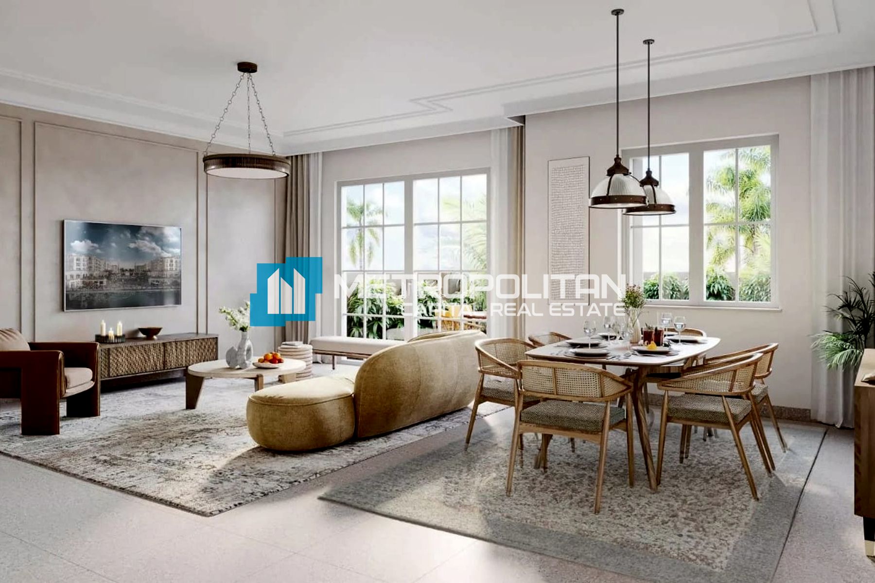 2BR Townhouse for Sale in Bloom Living, Khalifa City - MCS-39121