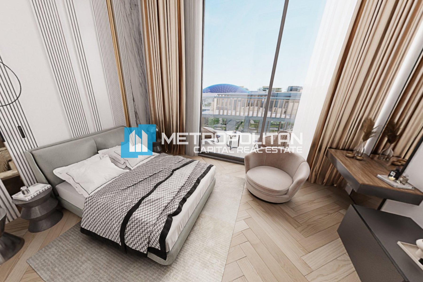 Full Sea Louvre View | 5BR w/ Maids | Private Pool