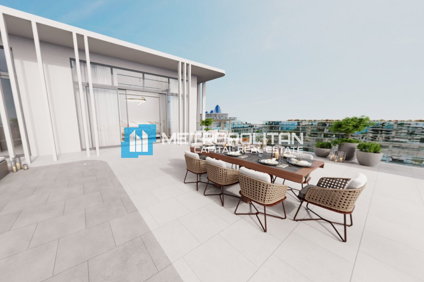 Full Sea Louvre View | 5BR w/ Maids | Private Pool